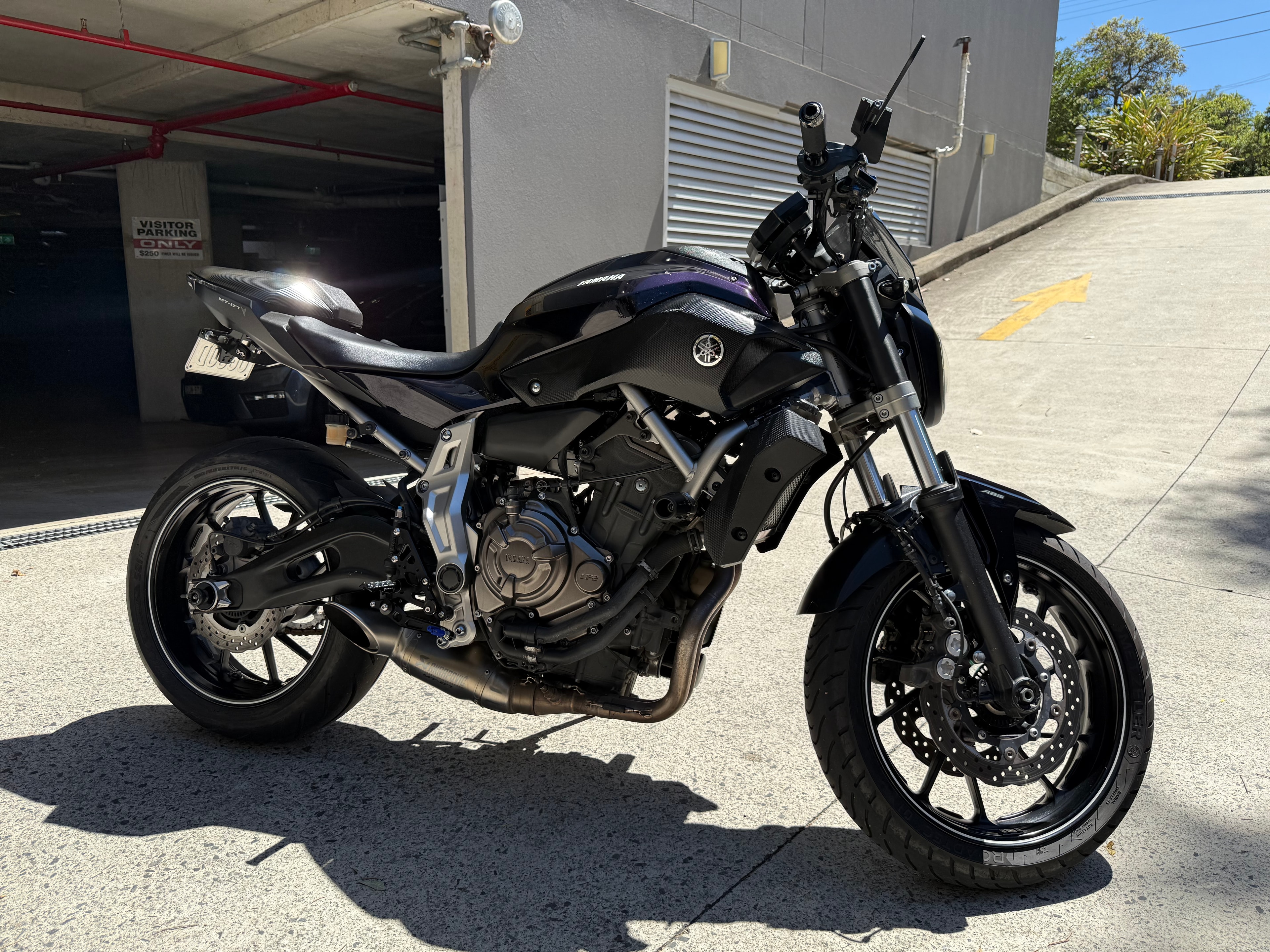 Full motorcycle detail service